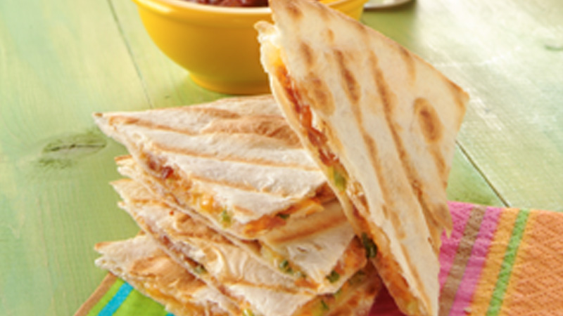 Quick Griddled Quesadillas